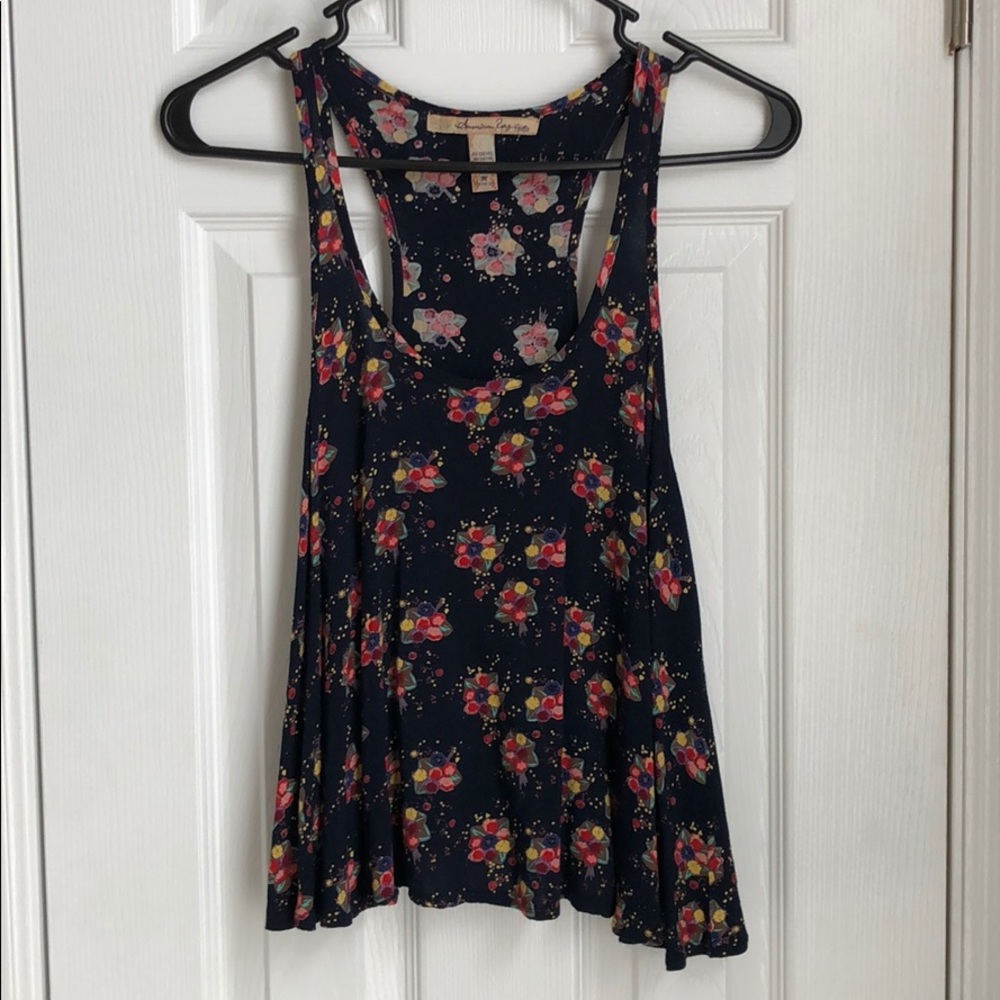 American Rag flowy crop tank top